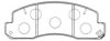 FIT FP0550 Brake Pad Set, disc brake